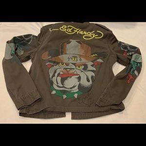 SIGNED BY BOOTS ELECTRIC Ed Hardy Jacket